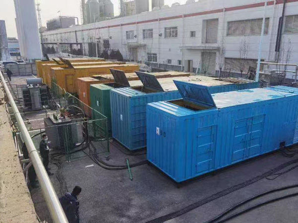 临汾柴油发电机出租案例展示